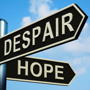 Despair Or Hope Directions On A Signpost